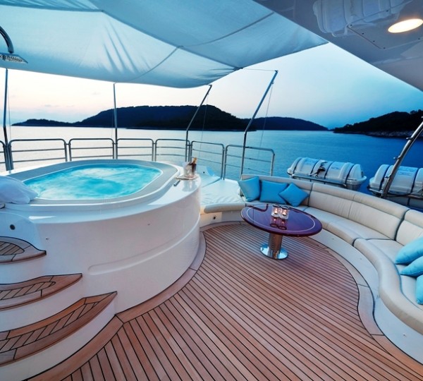 Deck Spa Pool Image Gallery Luxury Yacht Browser by CHARTERWORLD